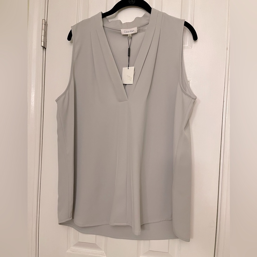 Calvin Klein sleeveless shell